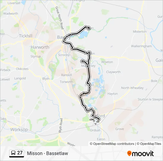 27 Route: Schedules, Stops & Maps - 17 (Updated)