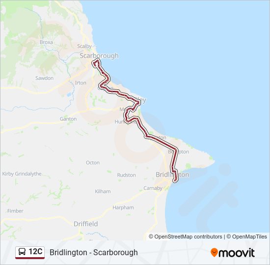 12C bus Line Map