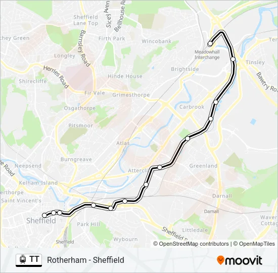 TT  Line Map