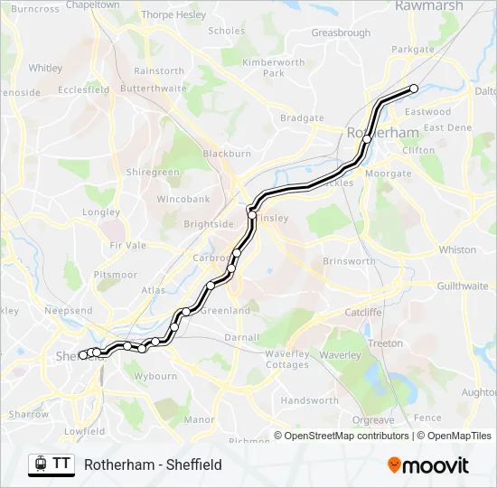 TT  Line Map
