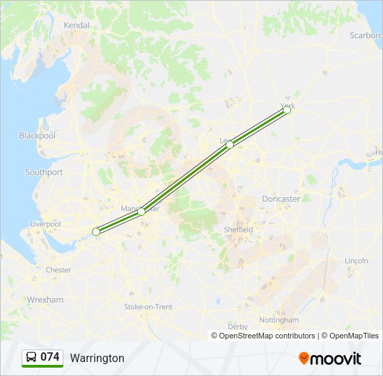 074 Bus Line Map