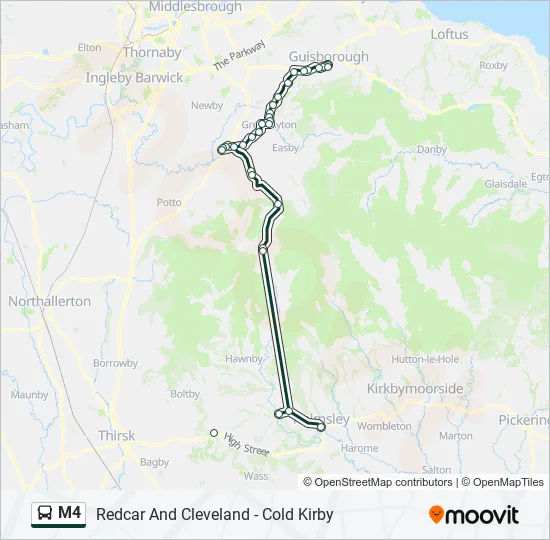 M4  Line Map