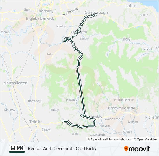 M4  Line Map