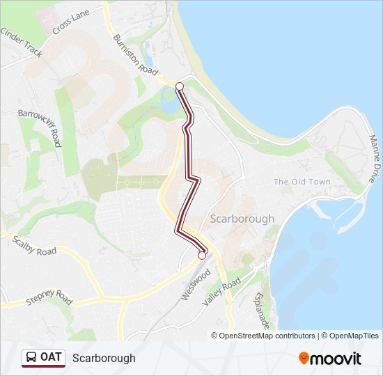 OAT Bus Line Map