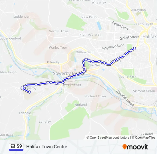 S9  Line Map