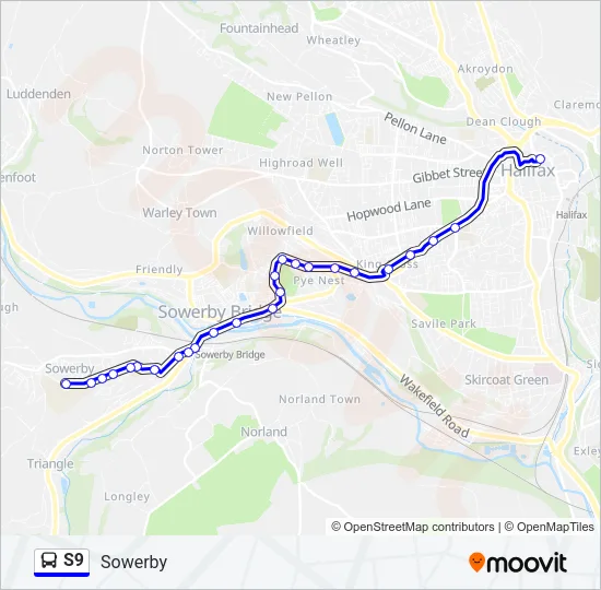 S9  Line Map