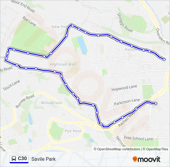 C30  Line Map