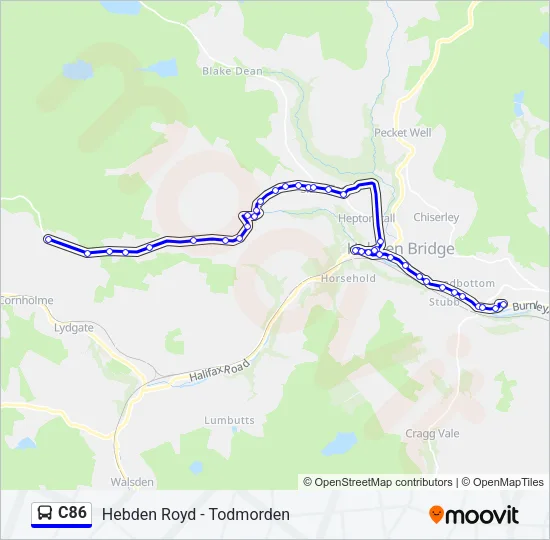 C86  Line Map