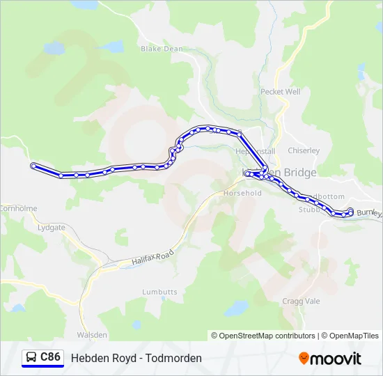 C86  Line Map