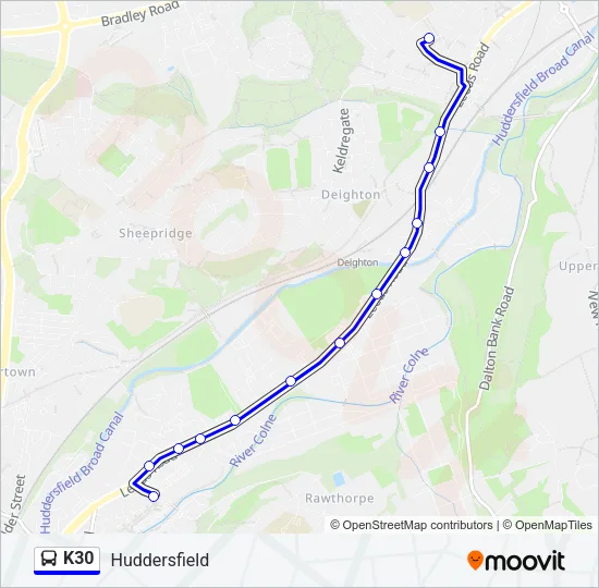 K30  Line Map