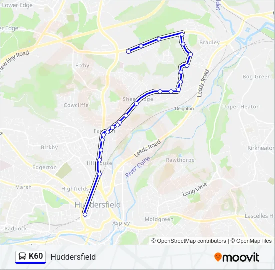 K60  Line Map