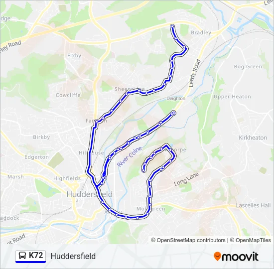 K72  Line Map