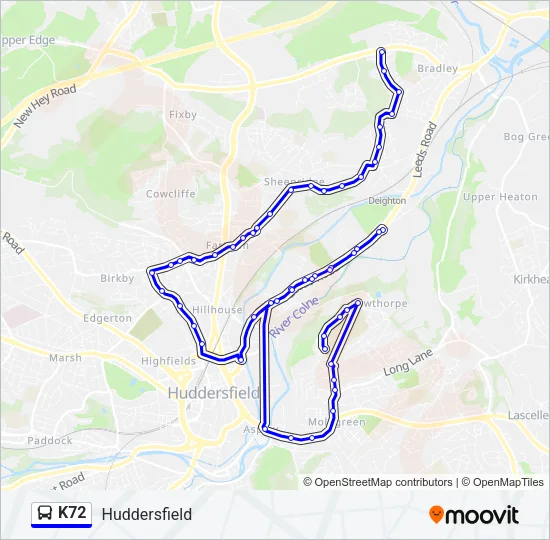K72  Line Map