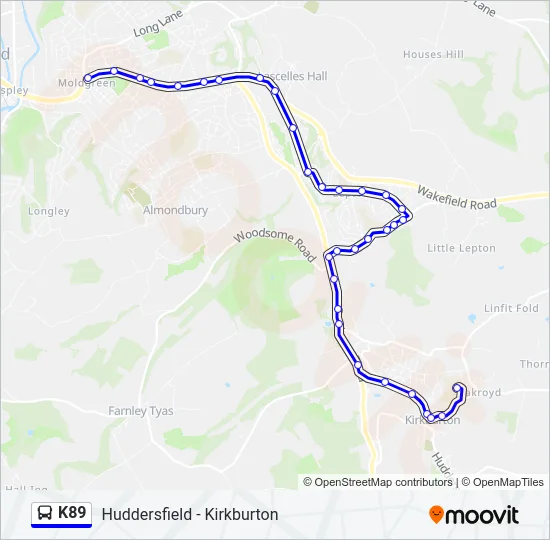 K89  Line Map