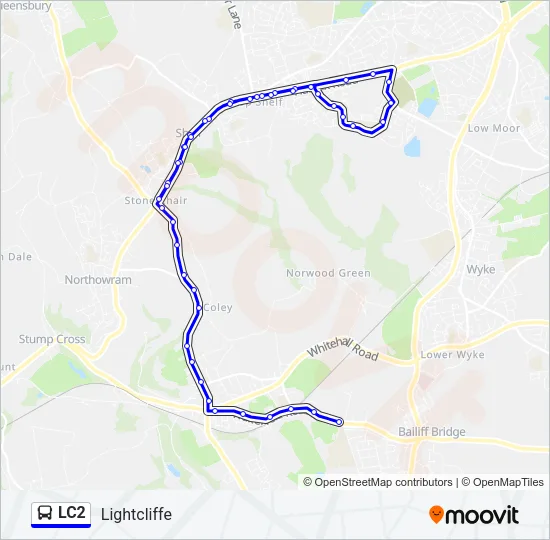 LC2  Line Map