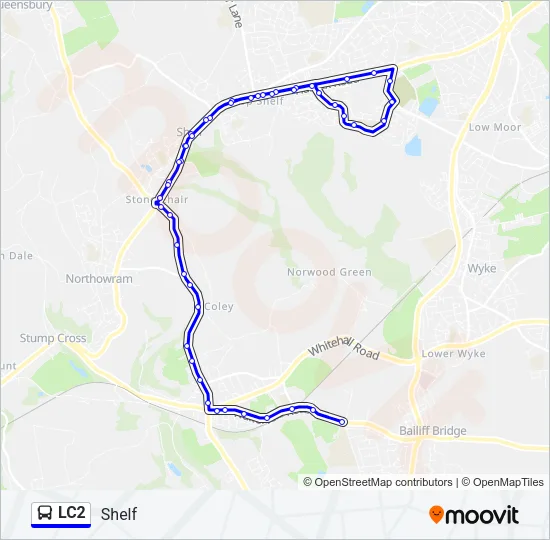 LC2  Line Map