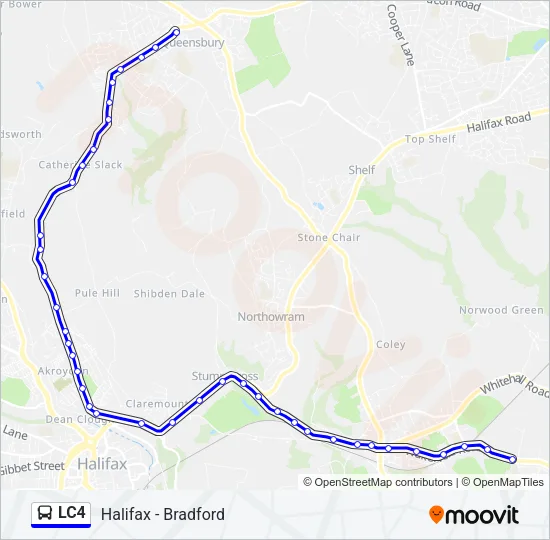 LC4  Line Map