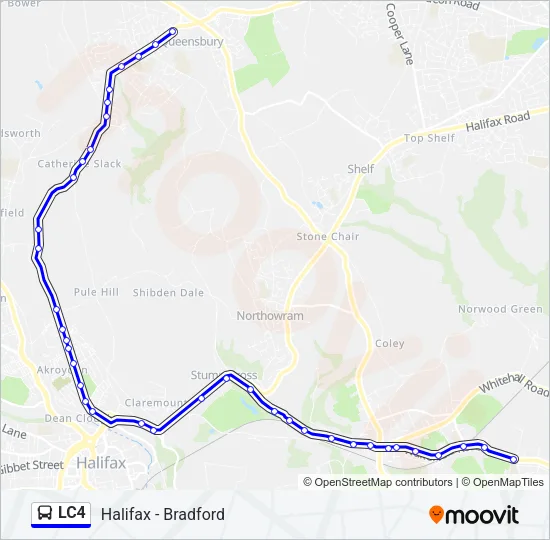 LC4  Line Map