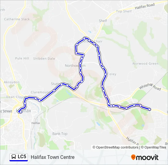 LC5  Line Map