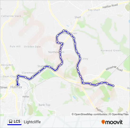 LC5  Line Map