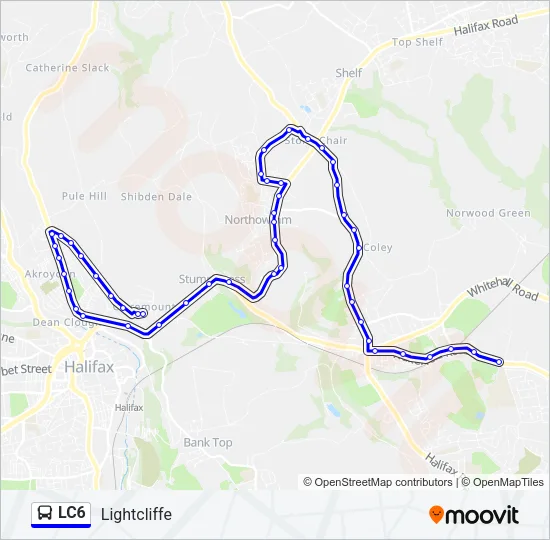 LC6  Line Map