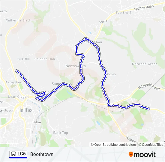 LC6  Line Map