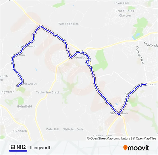 NH2  Line Map