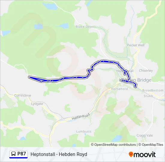 P87  Line Map