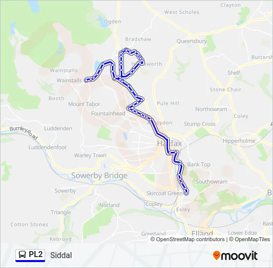 PL2  Line Map