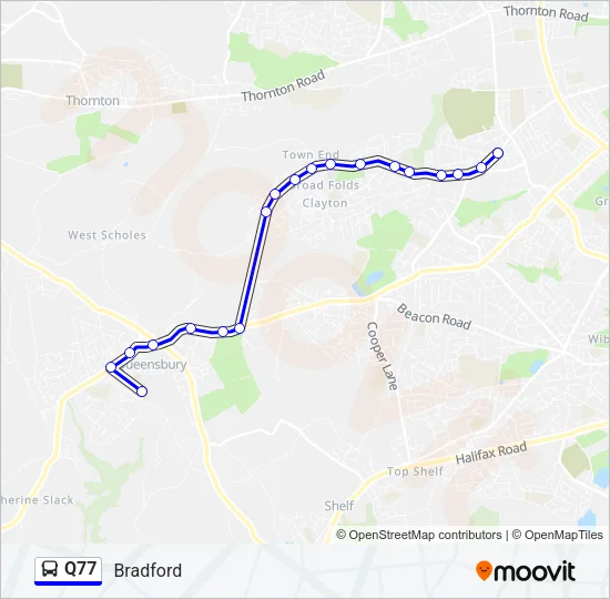Q77  Line Map