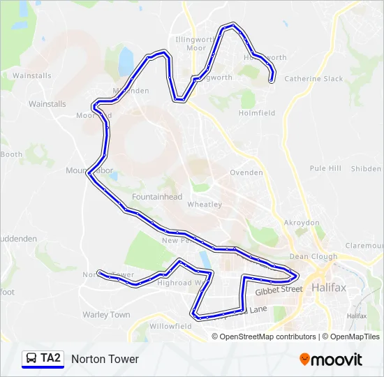 TA2  Line Map