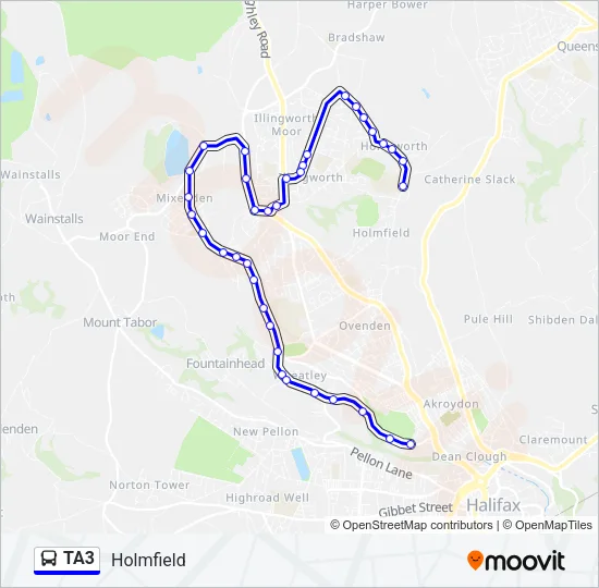 TA3  Line Map