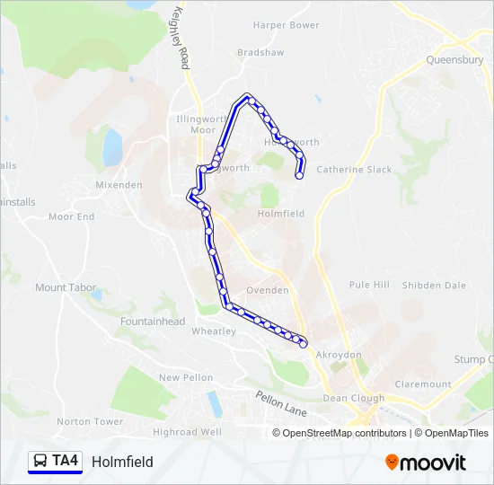 TA4  Line Map