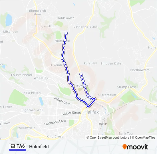 TA6  Line Map