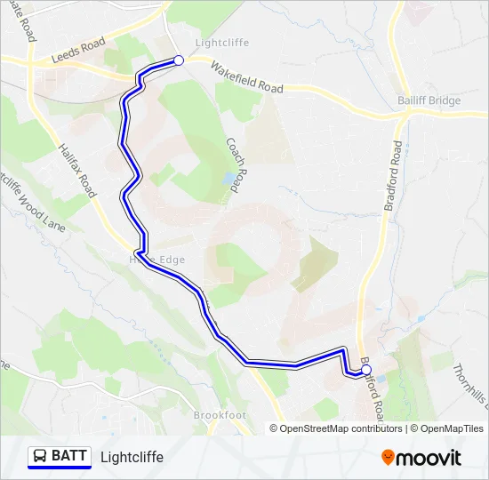 BATT  Line Map
