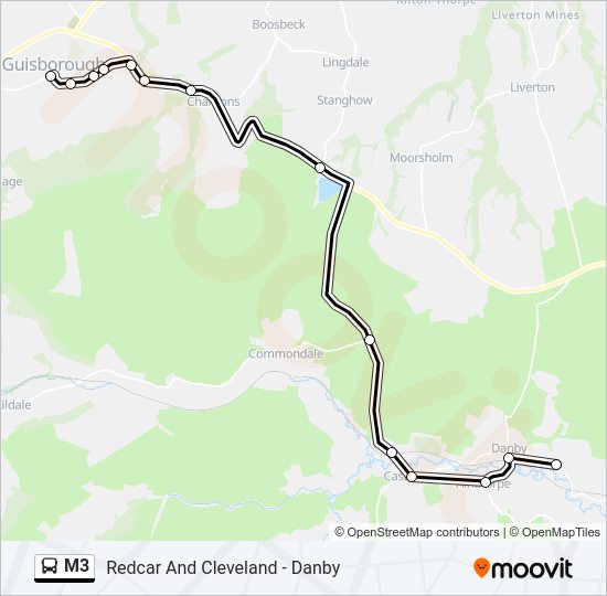 M3  Line Map