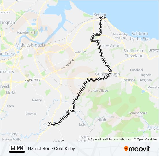 M4  Line Map