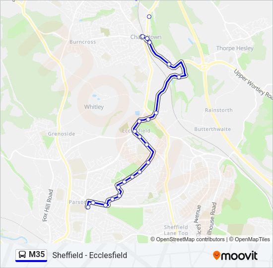 M35  Line Map