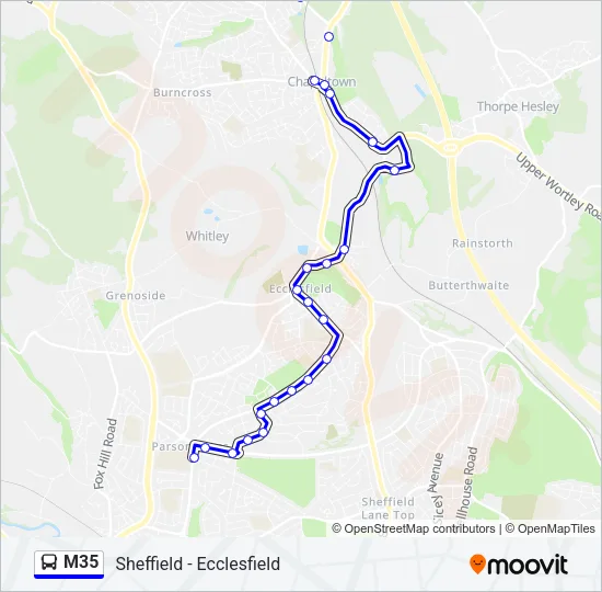 M35  Line Map