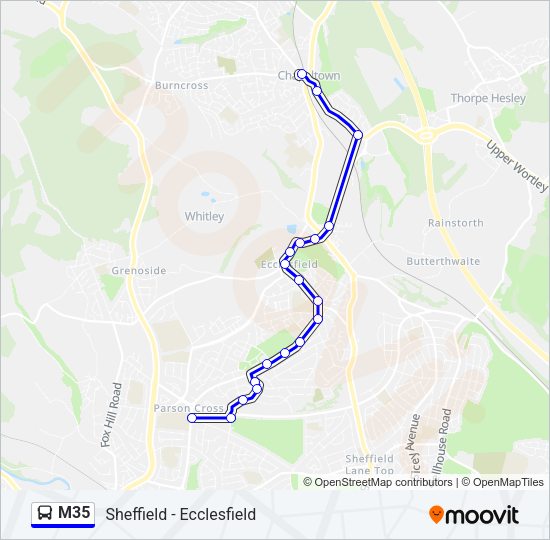 M35  Line Map