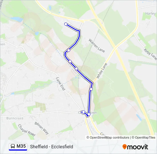 M35  Line Map