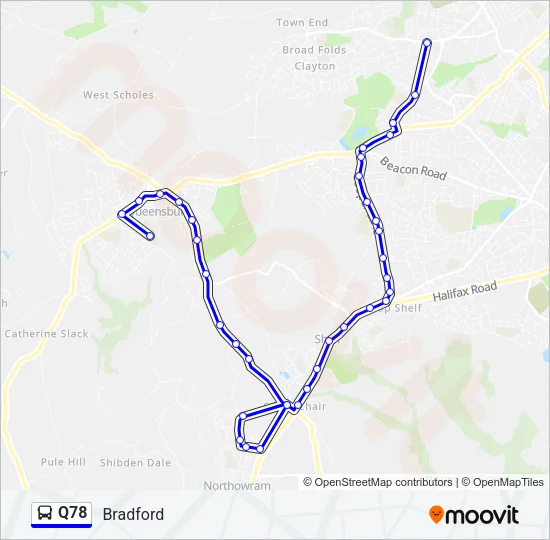 Q78  Line Map