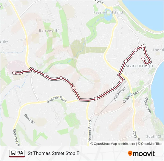 9A Route: Schedules, Stops & Maps - St Thomas Street Stop E (Updated)