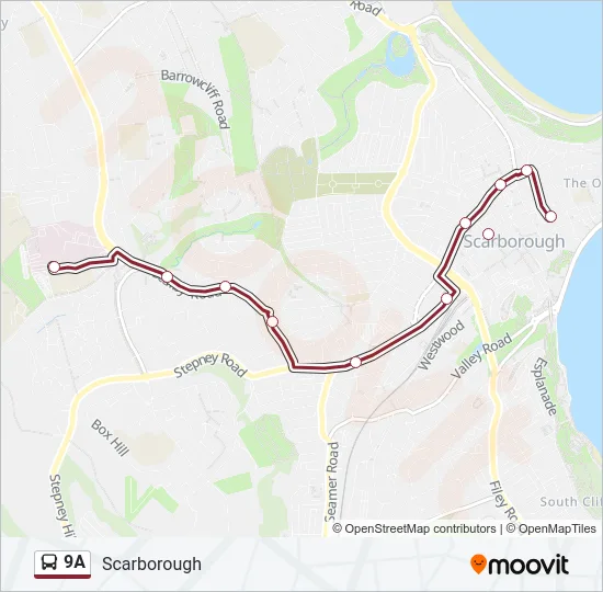 9A Bus Line Map