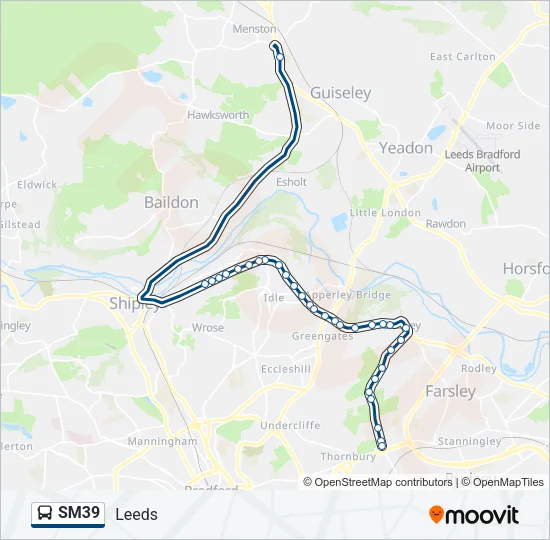 SM39 Bus Line Map