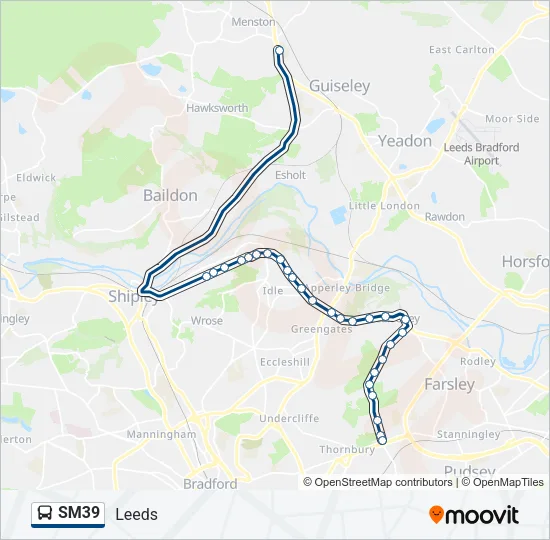 SM39 Bus Line Map