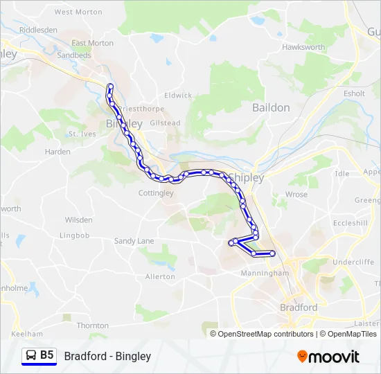 B5  Line Map