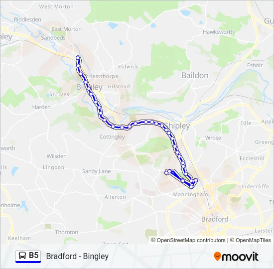 B5  Line Map