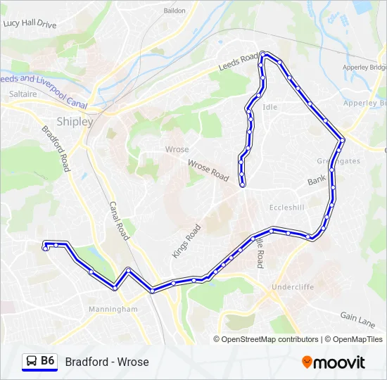B6  Line Map