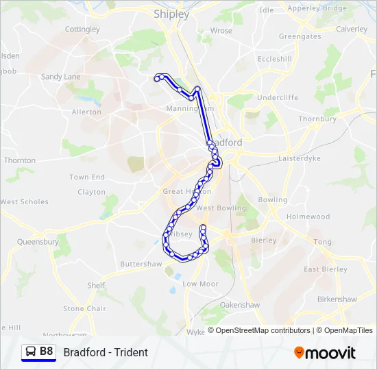 B8  Line Map